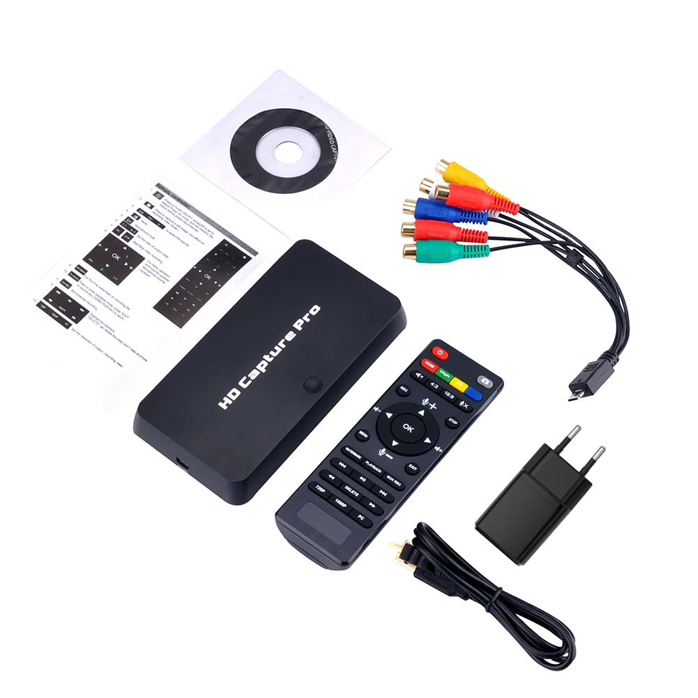 

AV Office Security USB Computer Live Streaming Accessories Set Up Camera HDMI Recorder Device HD Video Capture For Game TV Box