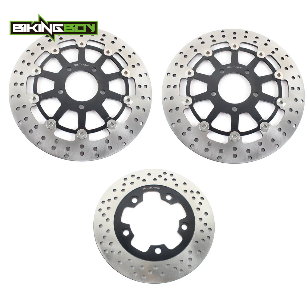 BIKINGBOY для SUZUKI GSXR 600 750 1997-2003 GSX-R 1000 ввиде горшка 01-02 TL1000R 98-03 TL1000S 97-01 спереди и сзади тормозные диски роторы
