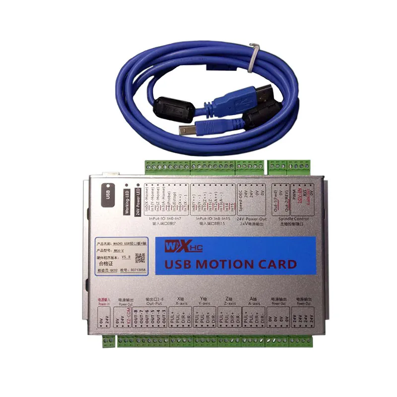 Mach3 Mach4 CNC control card 3 axis 4 6 XHC MKX4 MACH3 USB motion 2000KHZ supports Windoms system | Инструменты