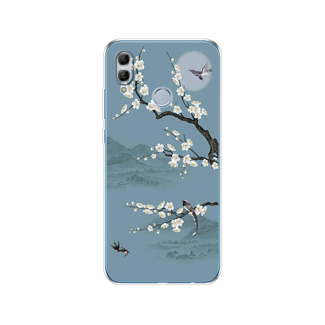 Huawei Honor 10 Lite Silicone Case 6.21 inches soft TPU back cover Honor 10 Lite Case Coque 360​​°New case to protect  phone
