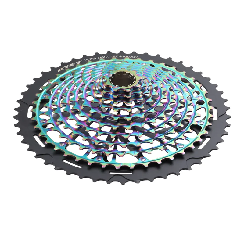

MTB Cassette 11 Speed 9-50T Ultimate XD Mountain Bike Freewheel Rainbow ULT Cassette Ultralight 11s Cassette 1299 k7 Colorful