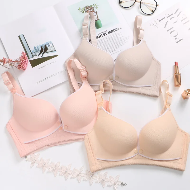 2PCS Full Coverage Support Bras for Big Bust Women, Summer Lace Wirefree  Deep Cup Bra, Anti Sagging Push Up Traceless Bra (L, A) at  Women's  Clothing store