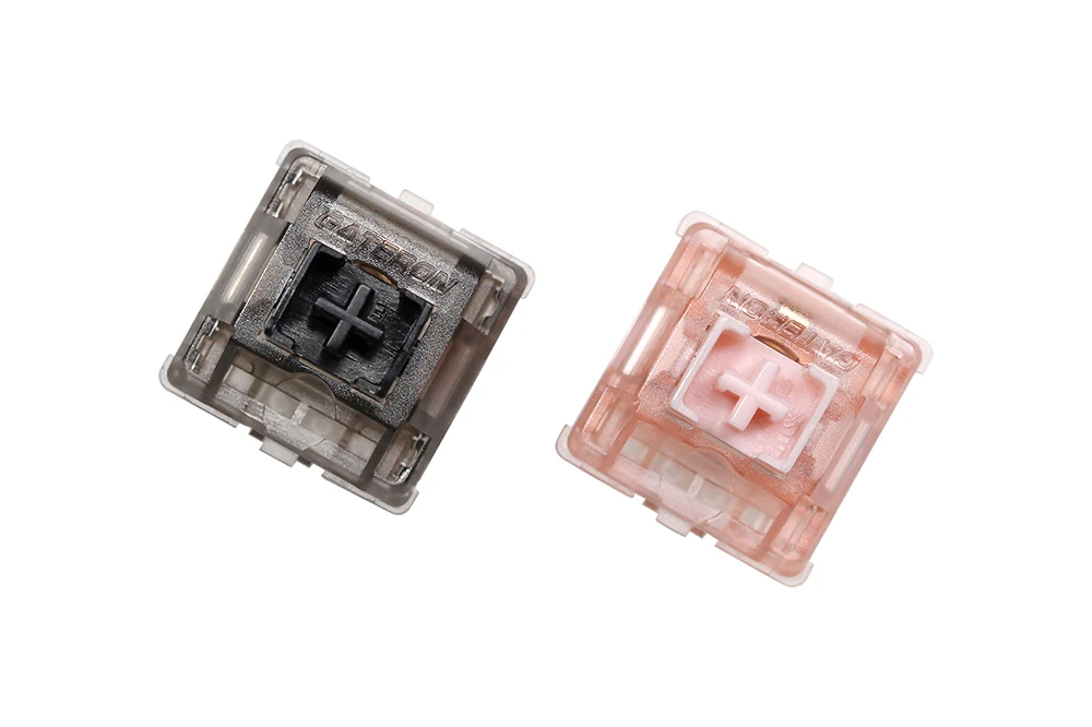 teclado mecânico, rosa e preto Switch Extras,