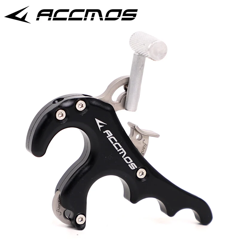 Aide à La Visée Pour Arc à Poulies AMEYXGS - Ambidextre - 3 Ou 4 Doigts - Neuf