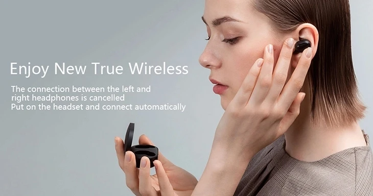 2020 Xiaomi Redmi Airdots 2 TWS Earphone Wireless bluetooth 5.0 Earphone Stereo Noise Reduction Mic Voice Control