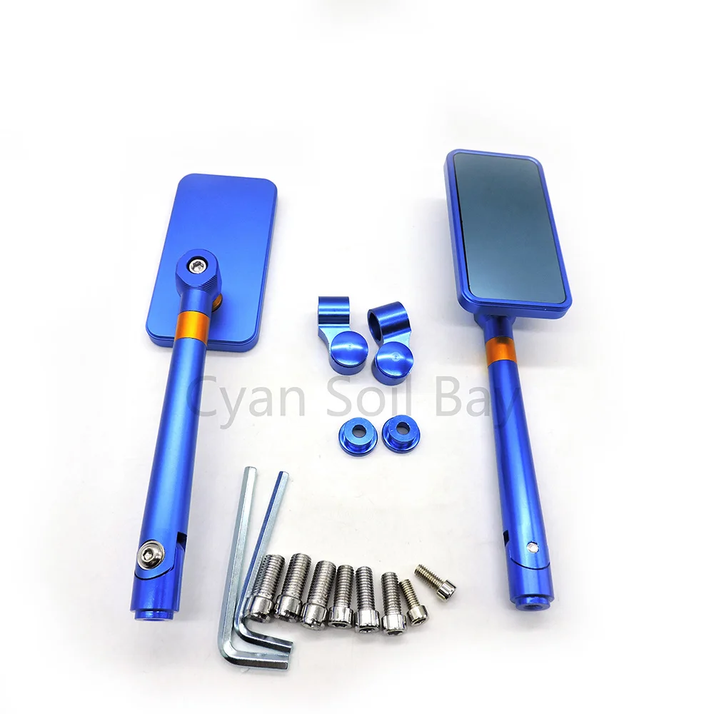 4 цвета CNC Aluminumpit Universalbike moto cross part ATV внедорожный мото rbike аксессуары для зеркал moto зеркала