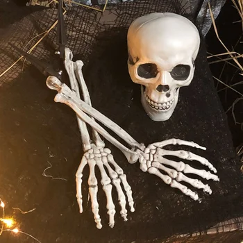 

Halloween Simulation Skeleton Plastic Skull Human Body Model Festival Party Decor Horror Gifts Haunted House Props Ornaments