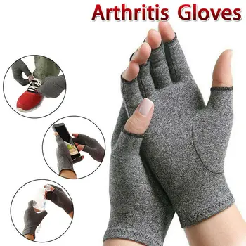 

Arthritis Hand Compression Gloves Comfy Fit Breathable Alleviate Rheumatoid Pains Ease Muscle Tension Relieve Carpal Tunnel Ache