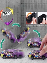 

16PCS Jumping Stunt Toy Car 360 Degree Flip Alloy Pull Back Car Mini Model Toys Funny Flip Toy Kids Boys Children Christmas Gift