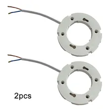 

2pcs GX53 Base Fitting For GX53 Lamps Fly Leads For LED And CFL GX53 Light Bulbs Fitting 10CM Ceiling Walls Lamp Holde