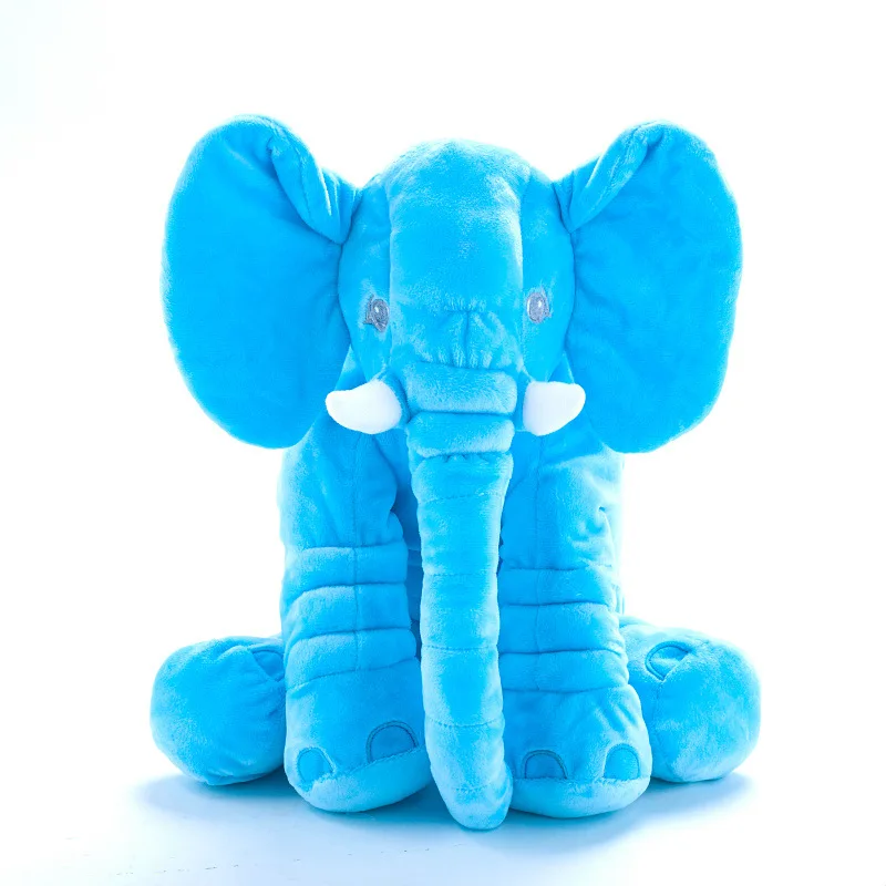 

Hot Selling Elephant Plush Toy Doll Customizable Seat Cushion Creative Gifts Pillow Cushion Blanket Baby Napping Pillow