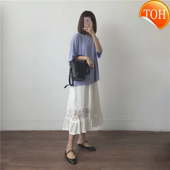 

Pudcoco Newest Fashion Toddler Baby Girl Summer Dress Off Shoulder Solid Color Lace Flower Dress Party Formal Dress Sundress