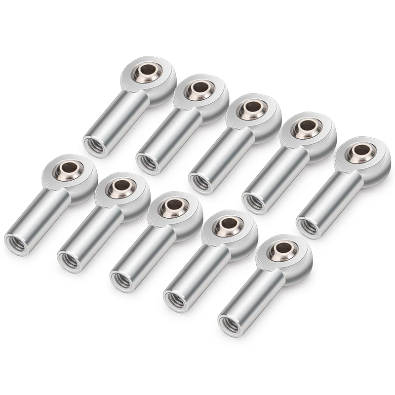BEST10Pcs M4 металлический наконечник тяги с шаровой головкой для 1/10 RC Грузовик Buggy