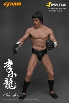 

Storm the Father of Comprehensive Fighting Bruce Lee 1/12 Statue Hand Doll