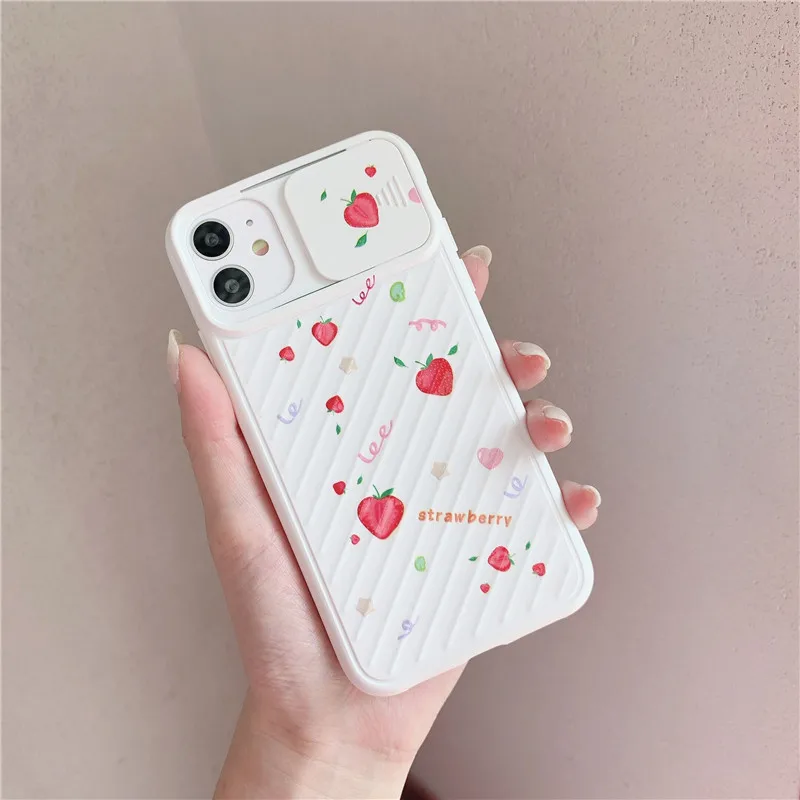 Cute Cartoon Camera Phone Case For iphone 11 Pro Max 7 8 plus XR X XS max SE 2 Back Cover Funny Cute Strawberry Peach Soft Cases Cute Cartoon Camera Phone Case For iphone 11 Pro Max 7 8 plus XR X XS max SE 2 Back Cover Funny Cute Strawberry Peach Soft Cases