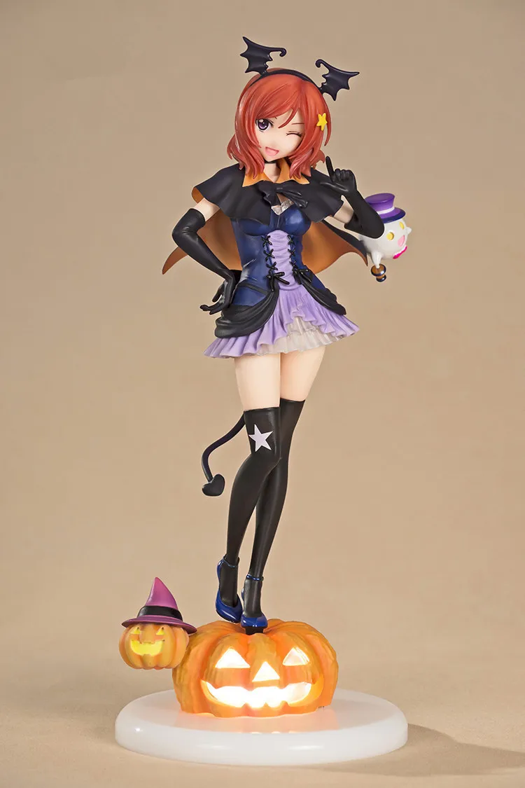 Диффузный динамический квадрат аниме LOVE Live! Западная ткань с действительно Цзи Хэллоуин Тыква база Сияющий Гараж Комплект Модель