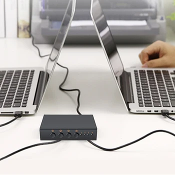 

Keyboard Printer Sharing Device Office USB 2.0 Automatic Print Switcher