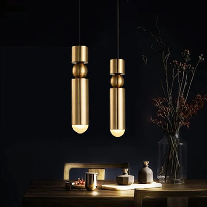 

Nordic Pendant Lamp Modern Kitchen Lamp Dining Room Bar Counter Shop Pipe Pendant Down Tube LED Lights office Loft Living Room
