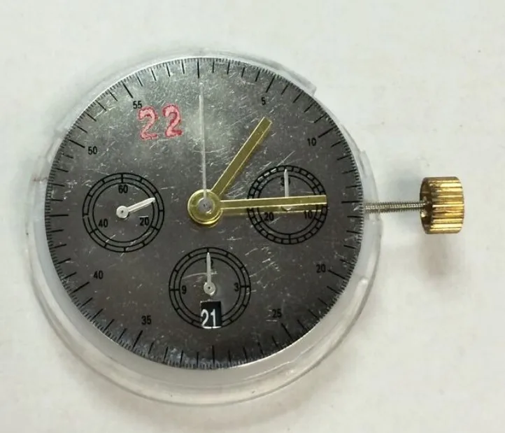 

Repair Parts Clone Automatic Watch 6 Date 7750 Movement Chronogrpah For 7750