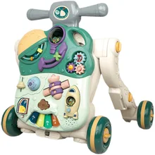 

Baby Walker, Stroller, Toy, Baby Walker, Learning To Walk, Five-in-one Multifunctional Anti-o-leg, Anti-rollover