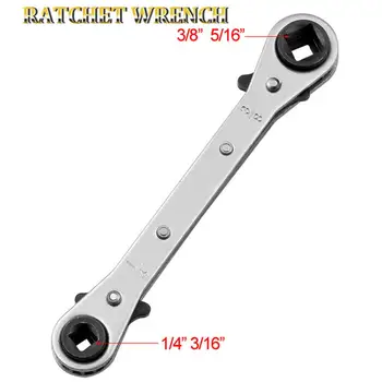 

ct-122 Mini Ratchet Wrench Batch Head Handle Small Fly Socket Wrench Double-Ended Torque Wrench Repair Tools