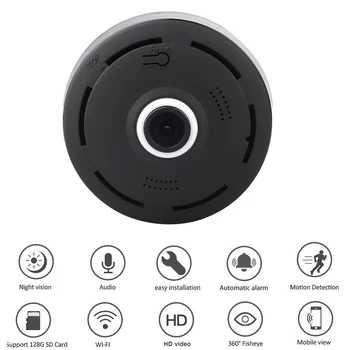 

960P Baby Monitor Wireless Home Security IP Camera Two Way Audio Mini Camera Night Vision CCTV WiFi Camera