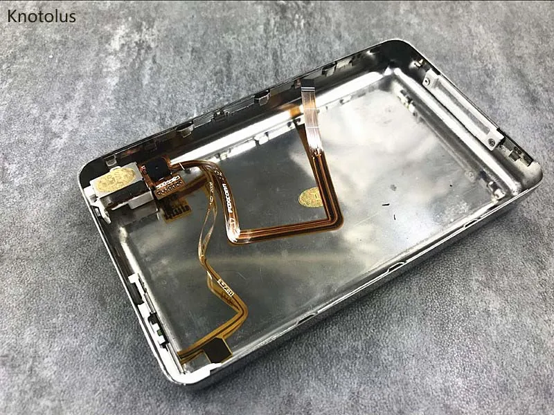 Knotolus серебристый толстый корпус чехол для наушников iPod 5th видео 6th 7th классический