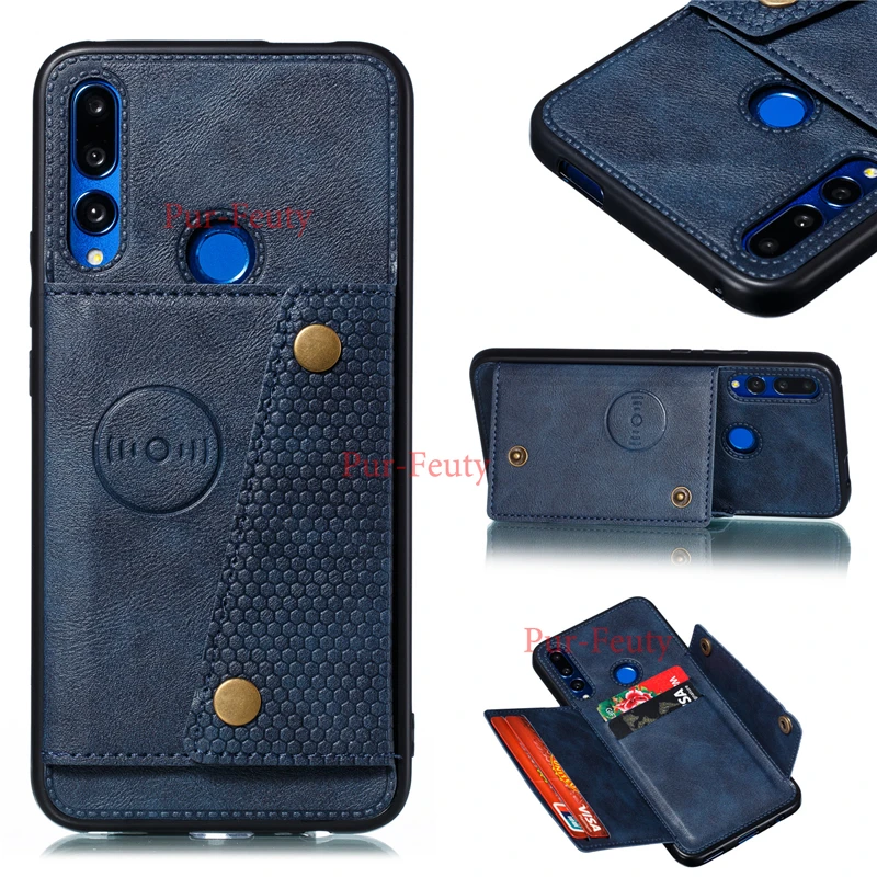 Чехол-подставка для Huawei P20 P30 Lite Y9 Prime 2019 Honor 20 9X Pro P Smart Z | Мобильные телефоны и