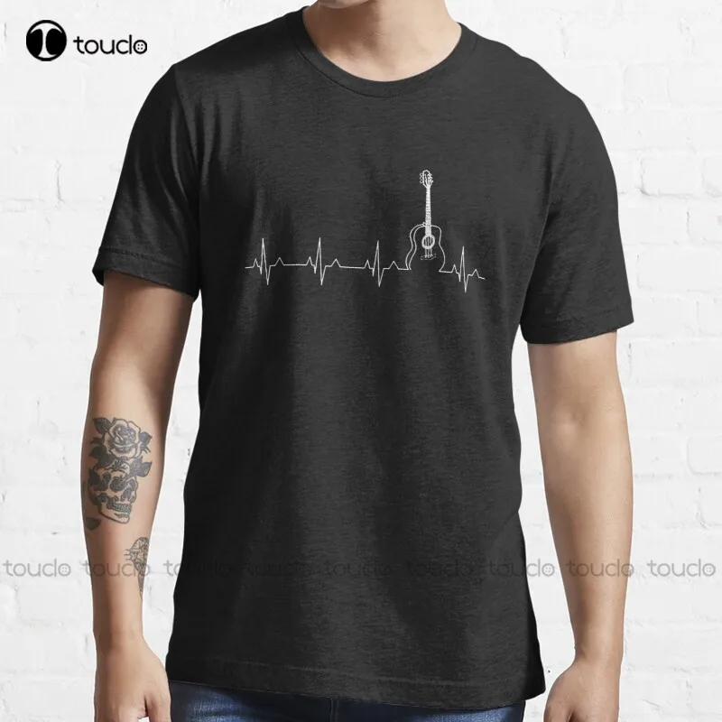 New Guitar Shirtguitar Heart Beat Shirt 
