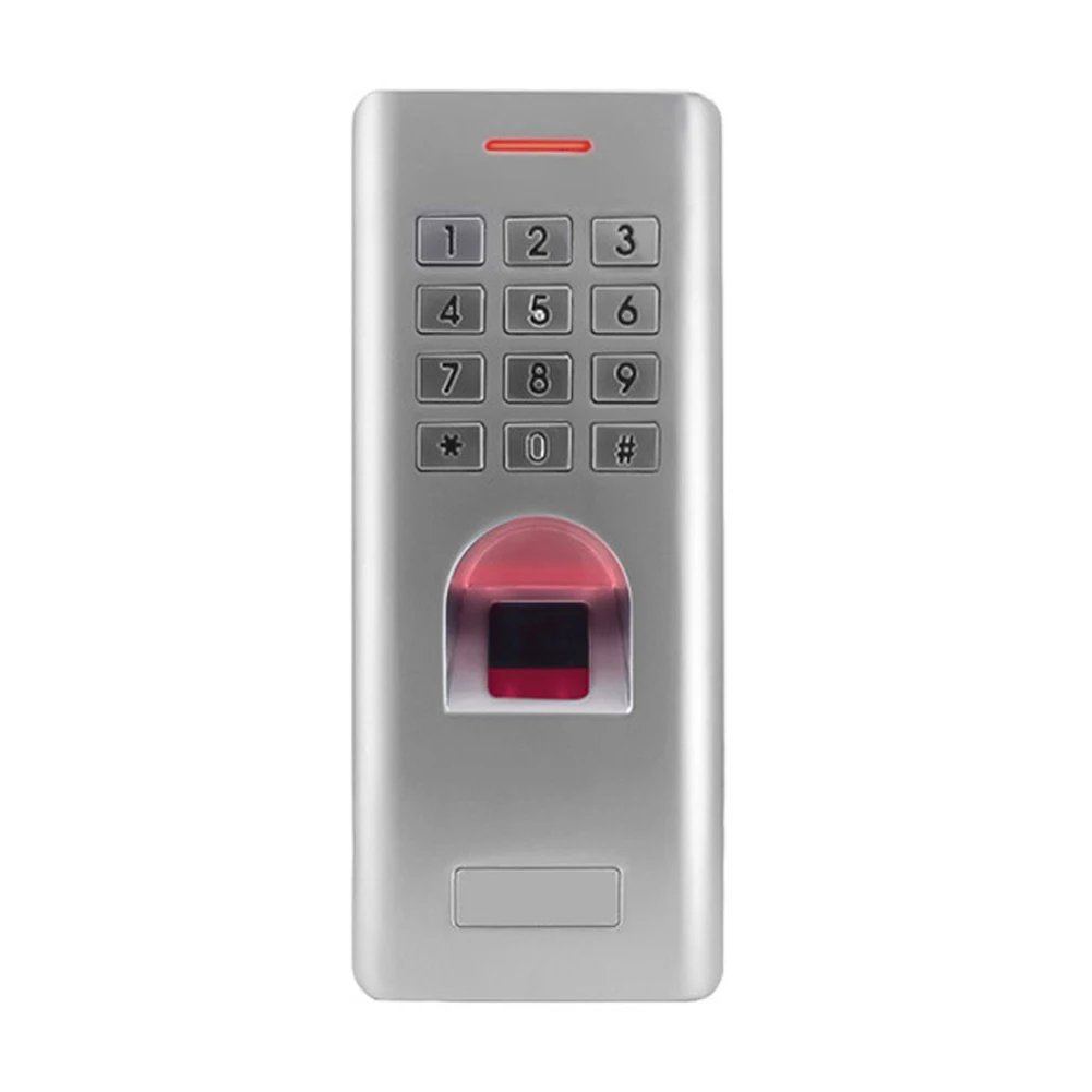 

Password Fingerprint 1000 Users Office Waterproof Door Access Controller Electronic Easy Install Zinc Alloy Kepad Lock Sensitive