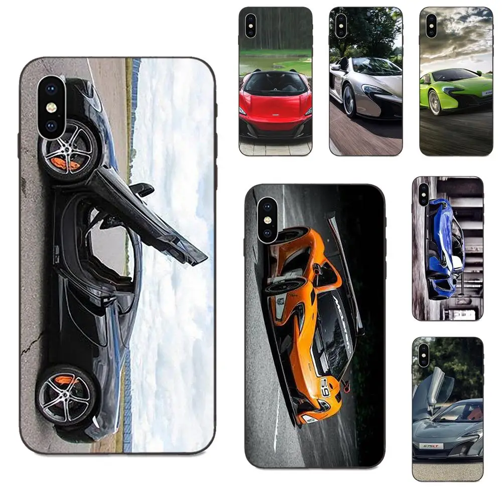 Мягкий Силиконовый ТПУ черный чехол для телефона Mclaren 650s Xiaomi Redmi Note 3 3S 4 4A 4X 5 5A 6 6A 7 7A