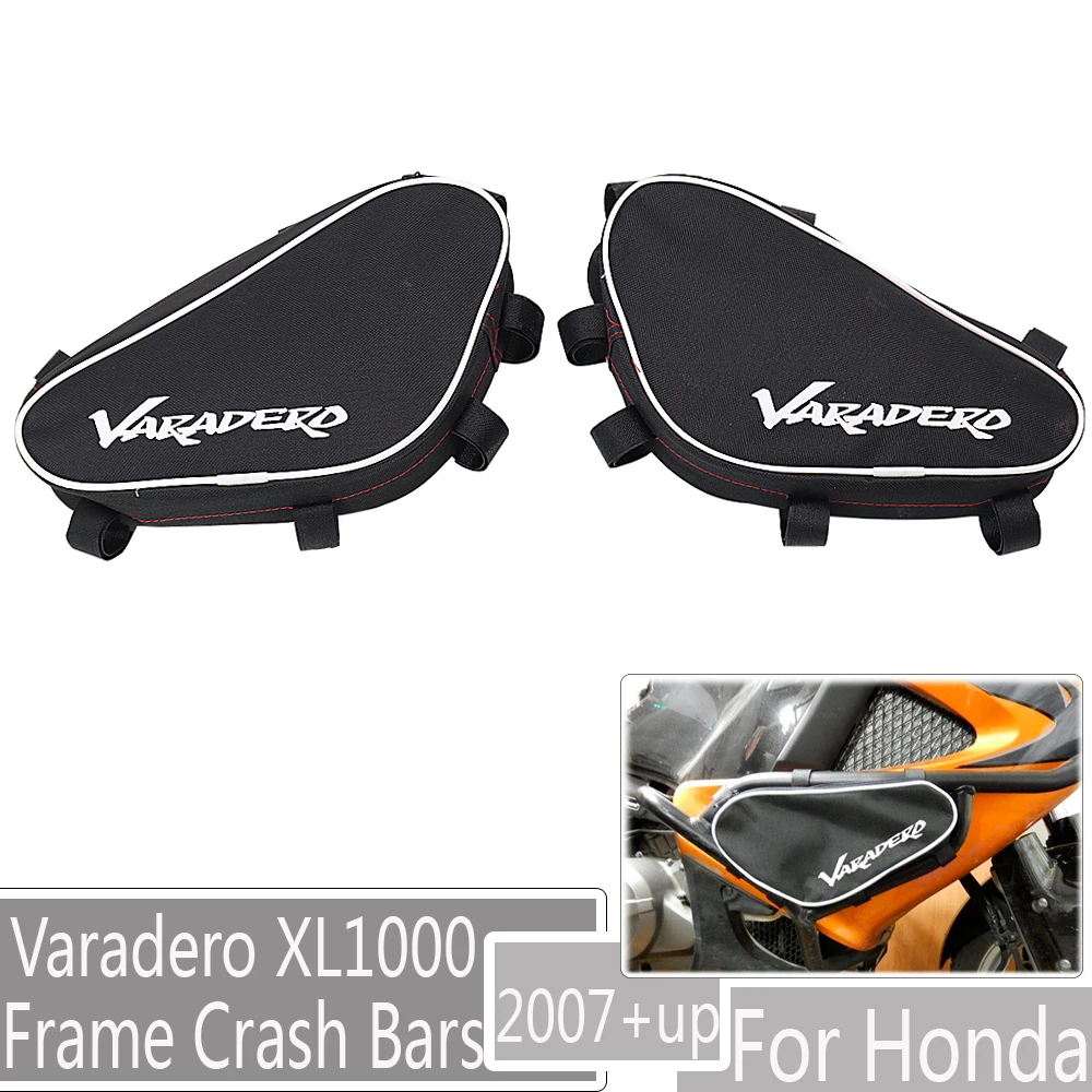 

New Accessories Frame Crash Bars For Honda Varadero XL1000 2007-2013 For Givi For Kappa Waterproof Bag Repair Tool Placement Bag