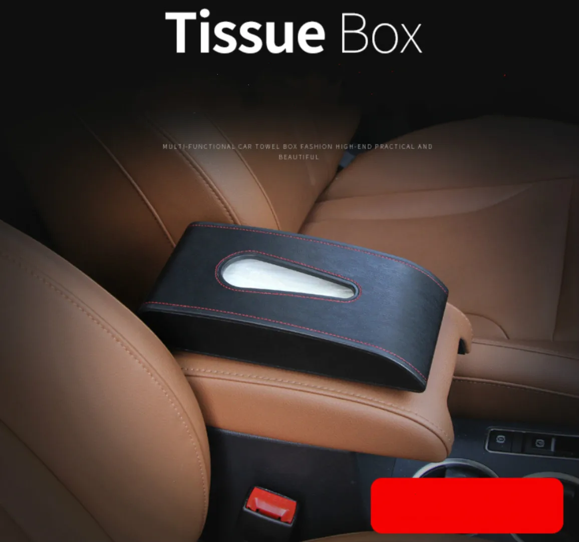 

Car Tissue Box Car Toilet Paper Box Seat Napkin Paper Box