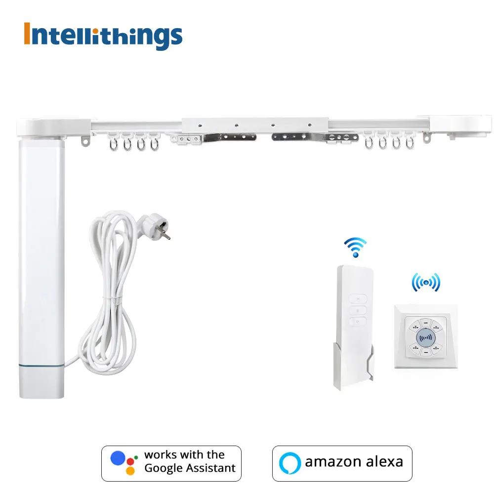 ZemismartTuyaWiFiSmartCurtainTrackMotorizedSlidingCurtainMotor