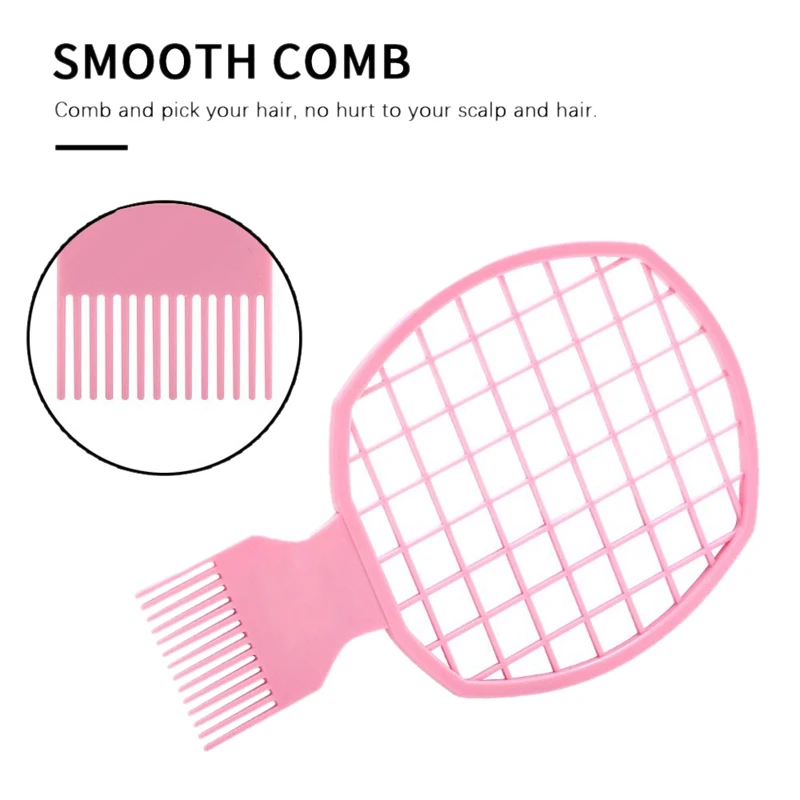 Афро крученая расческа портативная для волос два в одном естественных