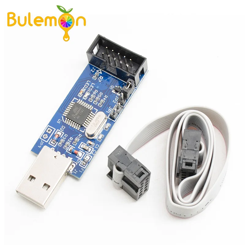 

USBASP USBISP AVR Programmer USB ASP USB ISP ATMEGA8 ATMEGA128 Support Win7 64K