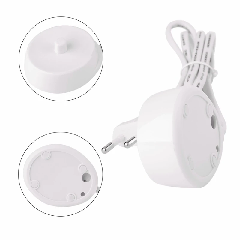Replacement Electric Toothbrush Charger Model 3757 Suitable For Braun Oral-B D17 Oc18 Toothbrush Charging Cradle White Eu Plug