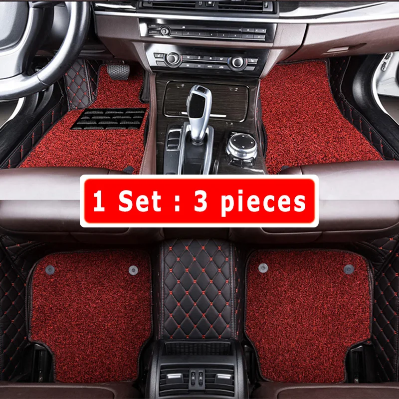 Для Toyota RAV4 2013 2012 2011 2010 2009 2008 2007 Роскошные двухслойные автомобильные коврики с