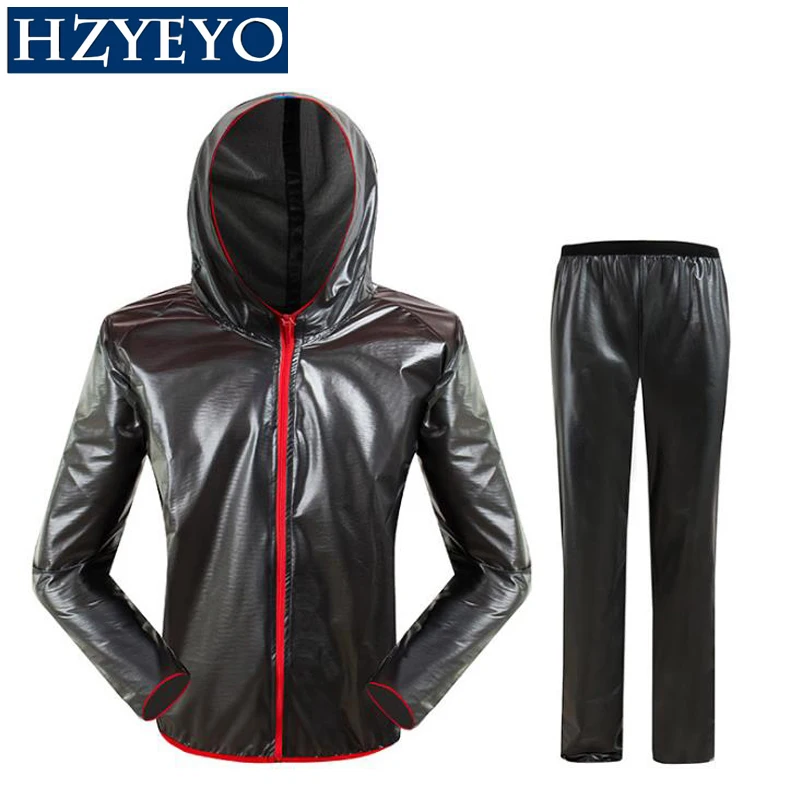 Upgraded Waterproof Raincoat Suit Outdoor Fishing Fashion Sports Raincoat Unisex Riding Motorcycle Rainwear Adult Suit motorcycle raincoat raincoat suit