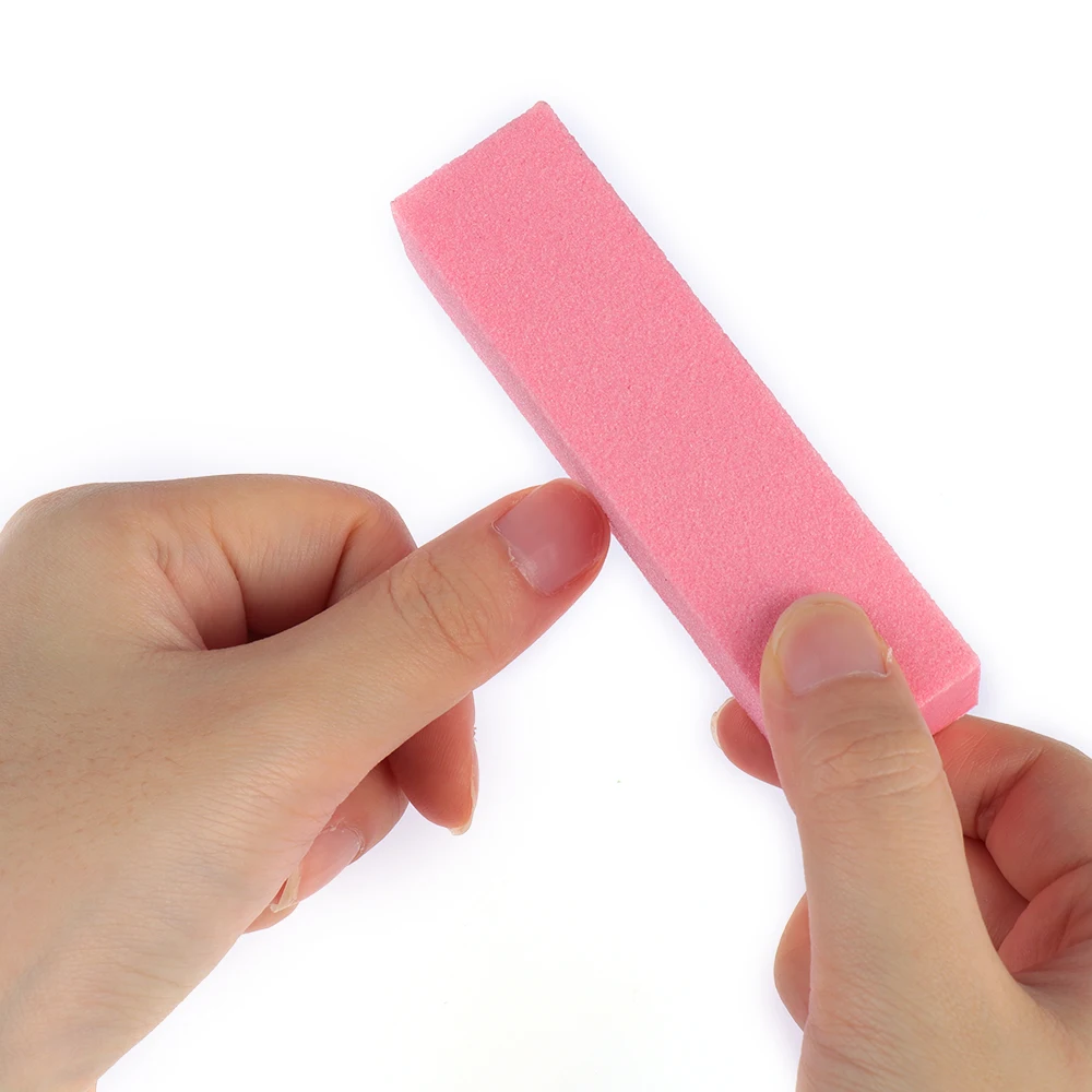 Hot 5/10 PCS Professional Manicure Care Nail Art Tips Buffer Buffing Sand Sanding Files Block Beauty Tools Nail Art Accessories