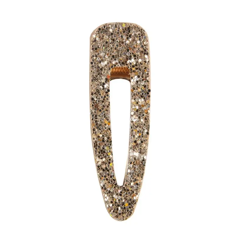 Women Sweet Candy Color Alligator Hair Clip Glitter Sequins Faux Leather Hairgrip Princess Birthday Party Side 1 Women Sweet Candy Color Alligator Hair Clip Glitter Sequins Faux Leather Hairgrip Princess Birthday Party Side 3