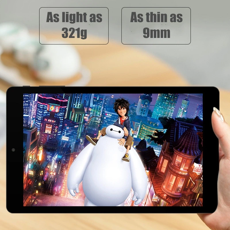  New Tablet PC 8 inch Windows 10 Intel Atom Z8300 Quad Core CPU 4+64GB ROM 16:9 1280*800 IPS Screen 
