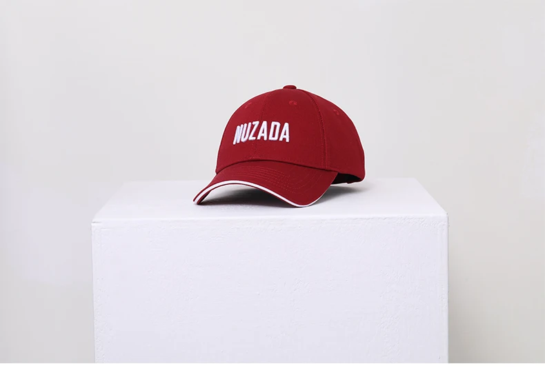 NUZADA Brand Hats Suitable for Men Women Baseball Caps Snapback Hat Bone Casual Embroidery Hat Classic Fashion Trend Hip Hop Cap