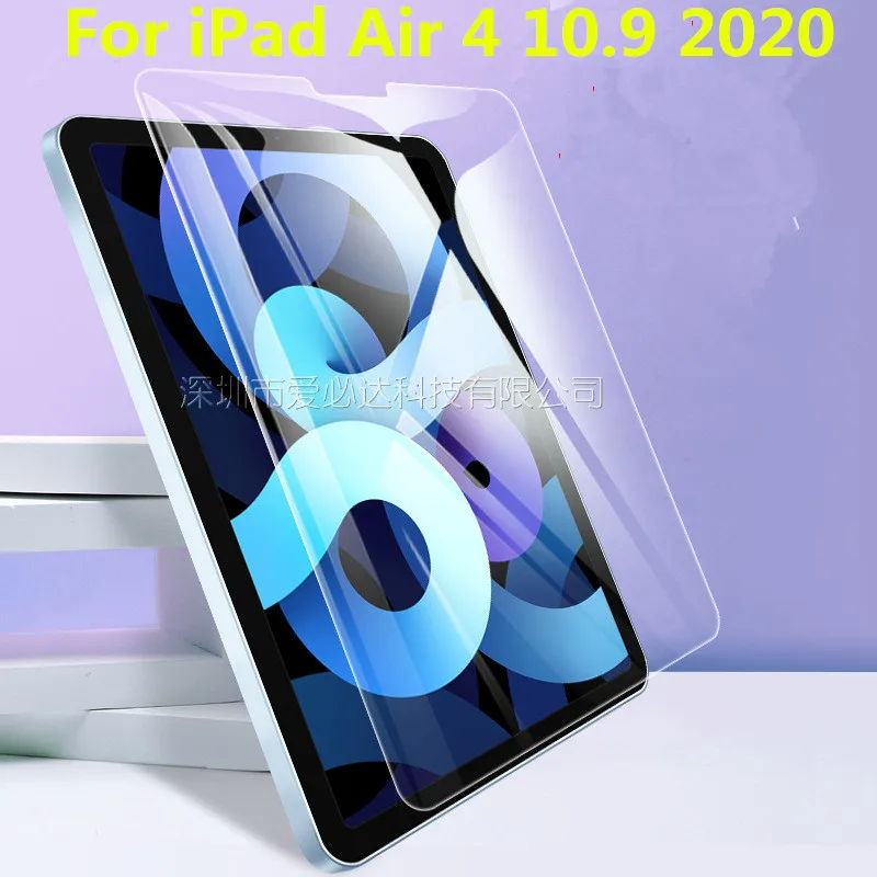 

The newest Tablet full cover Tempered Glass For Apple iPad Air 4 10.9 inch 2020 Screen Protector Film