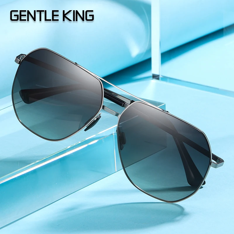 

GENTLE KING DESIGN Men Classic Pilot Sunglasses Polarized Sun glasses Driving Fishing Eyewear For Men Women UV400 Protection