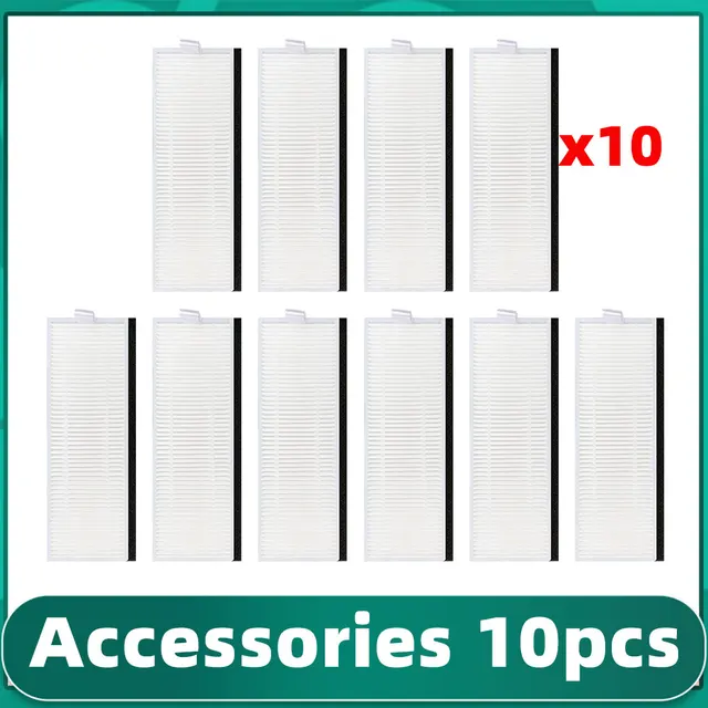 iLife A7 A9S V8 V8s X750 X800 X785 V80 L100 Silvercrest SSR1 SSRA1 Rubber Main Side Brush Hepa Filter Replacement Parts Set M