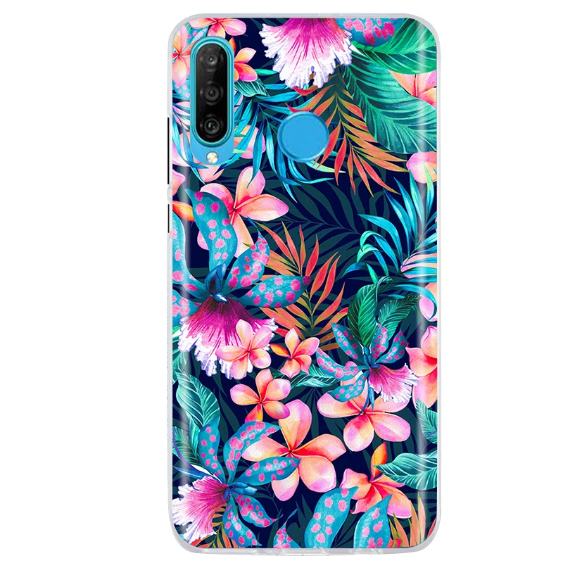 Case For Huawei P30 Lite Pro Case Tpu Cute Back Cover On For Fundas Huawei P30lite Case P 30 lite pro P30pro Soft Silicone Case phone flip cover