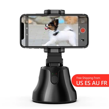 

Smartphone Selfie Shooting Gimbal 360 Rotation Face & Object Auto Follow Up Selfie Stick Holder For Photo Vlog Live Video Record