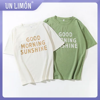 

UNLIMON Women Tshirt Short Sleeve Loose Casual Top M To XXL