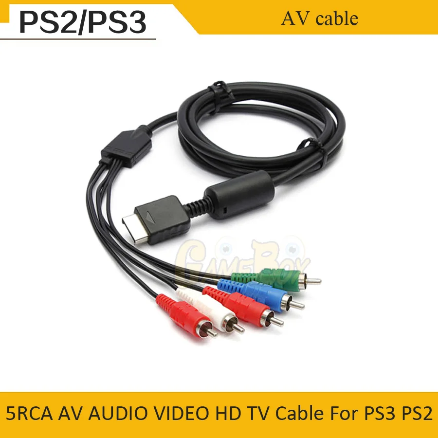 Cable AV 5RCA para PS3 PS2Accesorios y piezas de
